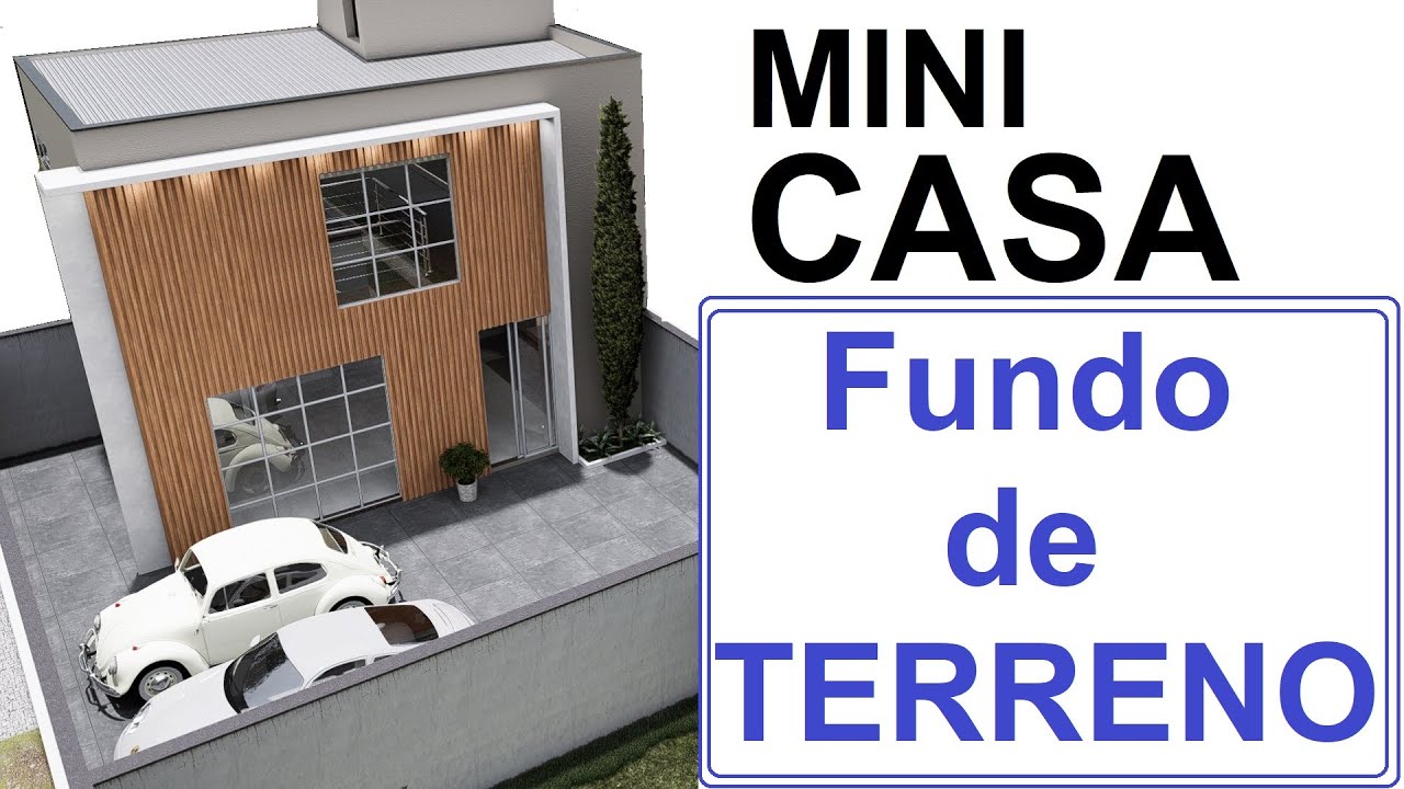 CASA PEQUENA DE 5 x 8 METROS   SOBRADO FUNDO DE TERRENO # 56