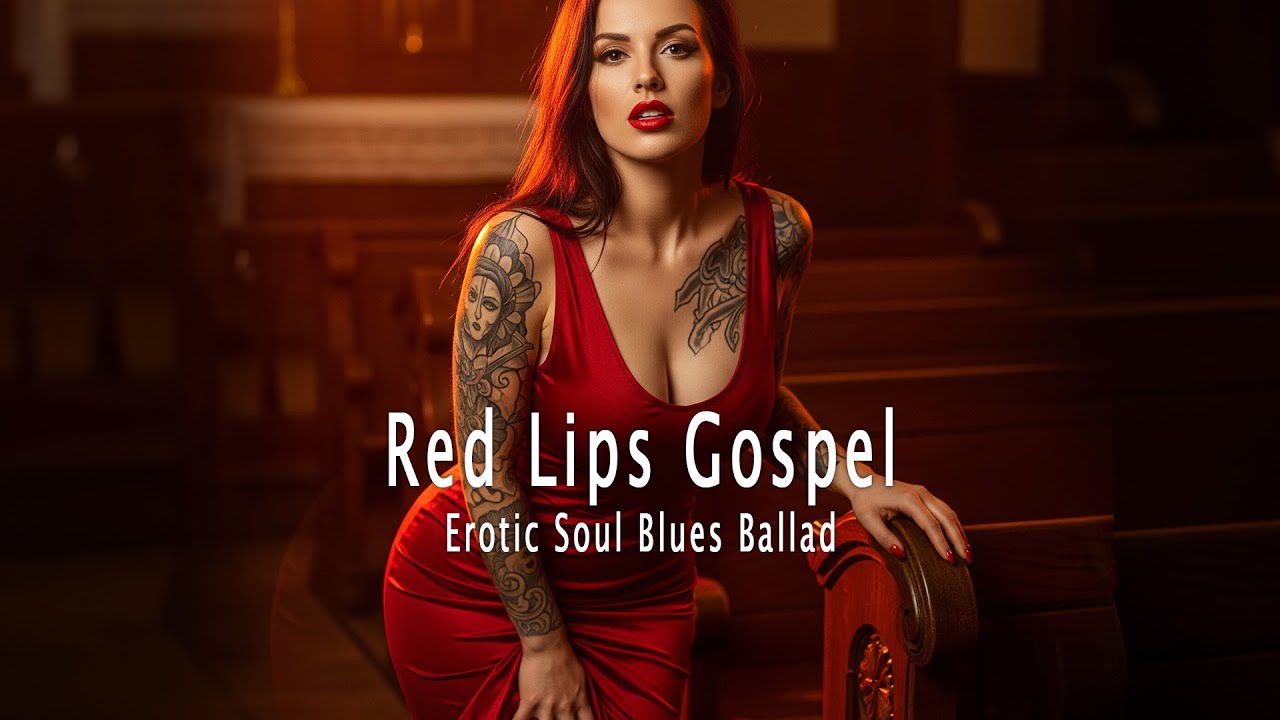 Red Lips Gospel: Dark Soul Blues Ballad | A Gospel of Temptation | Sensual Beatz Classic
