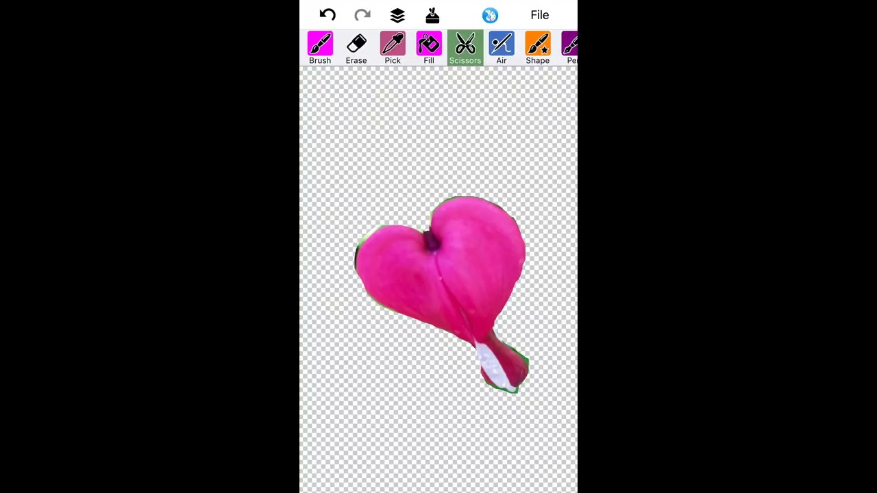 How to Cut, Copy and Paste using Scissors with You Doodle on iPhone and iPad
