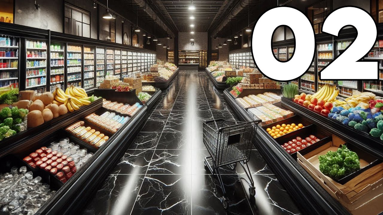 Grocery Store Simulator - Part 2 - Luxury Upgrades to the Store