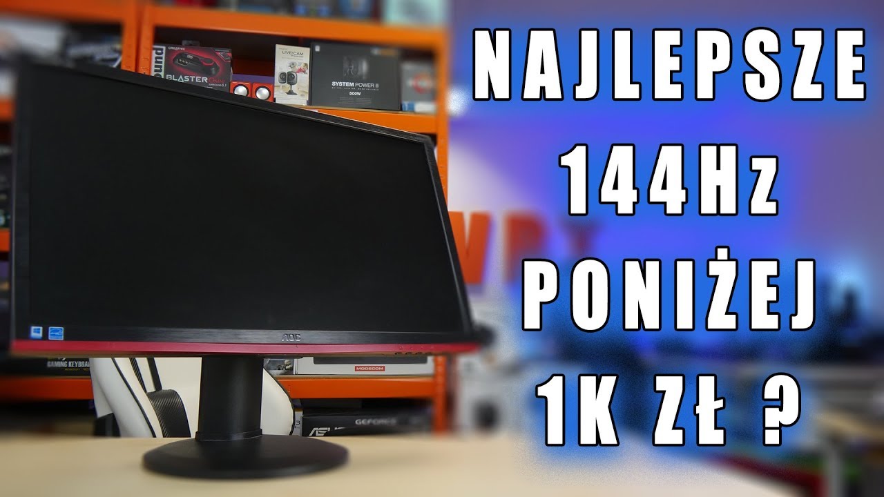 AOC G2460PF - 144Hz czystej przyjemności z grania - test i recenzja - VBT