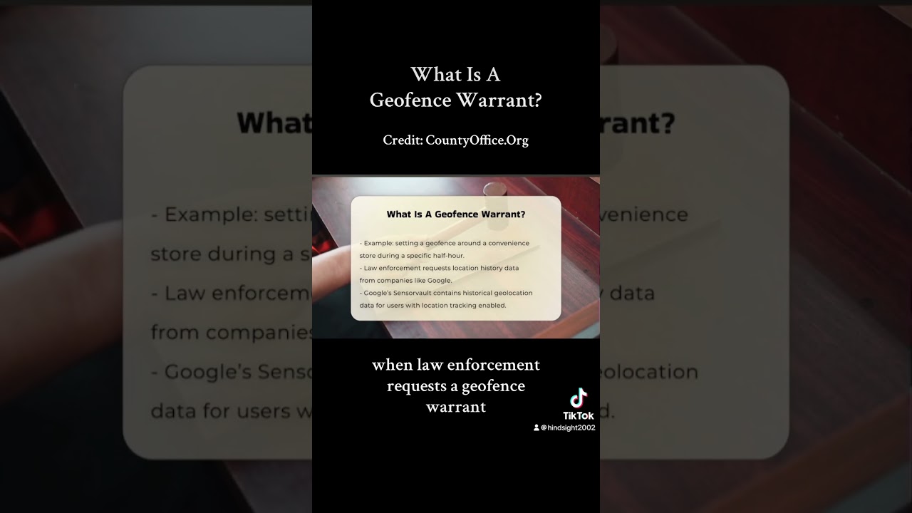 What Is A Geofence Warrant? - Find Sebastian Rogers