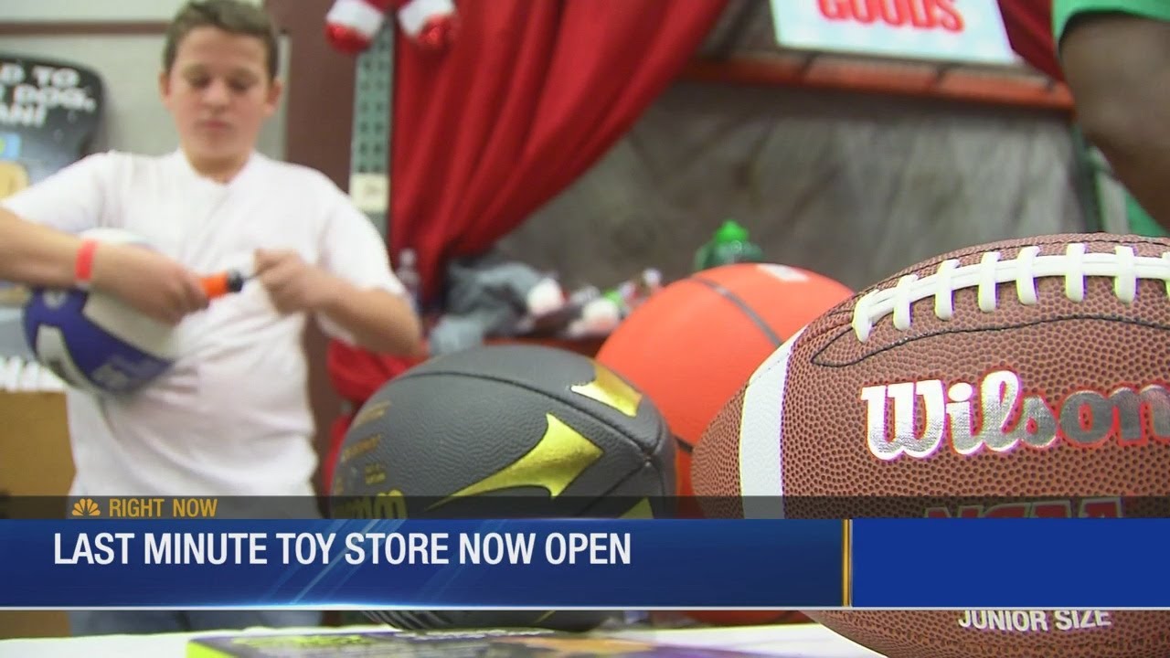Last Minute Toy Store Now Open