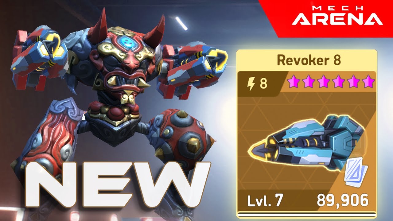 NEW Revoker 8 and Tengu - Best mid-game warrior | Mech Arena