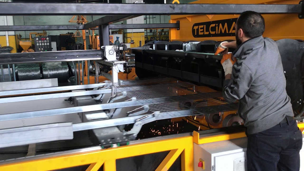 Tam Otomatik Panel Punta Makinasıمكينة لحام اللوحات الشبكية مكائن ال BRC Automatic wire mesh welding