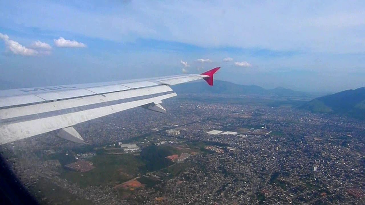 Aproximacion Aterrizaje Airbus A320 TAM PR MBC en Rio GIG