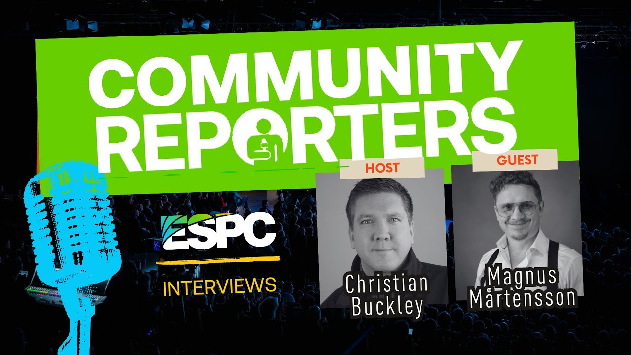 [ESPC25 Reporters] Christian Buckley interviews Magnus Mårtensson