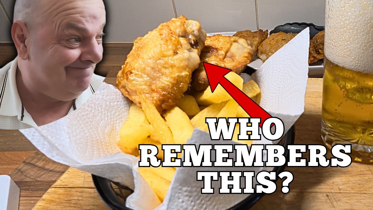 Who Remembers This Pub Food? Chicken and Chips in a Basket