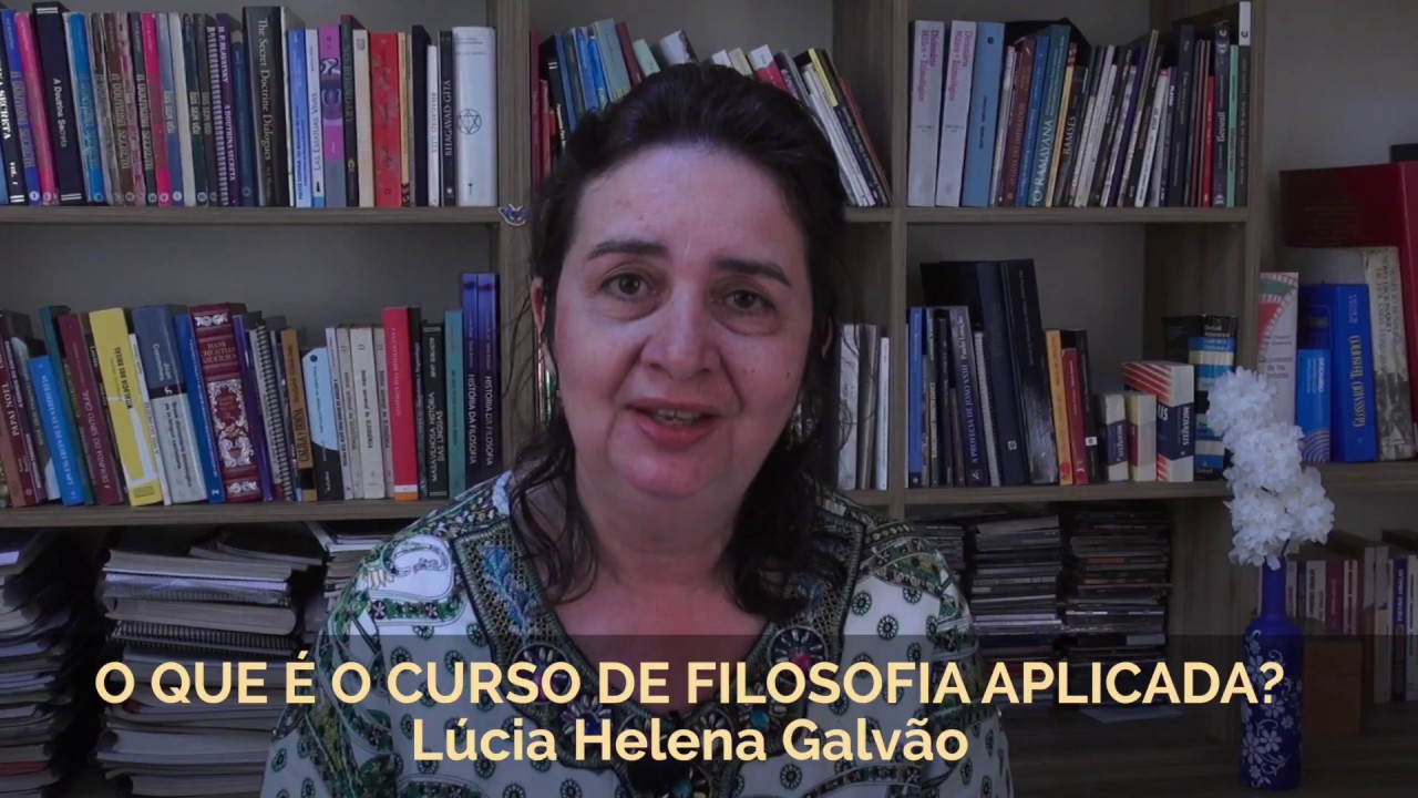 O QUE &Eacute; FILOSOFIA APLICADA? Convite da professora L&uacute;cia Helena