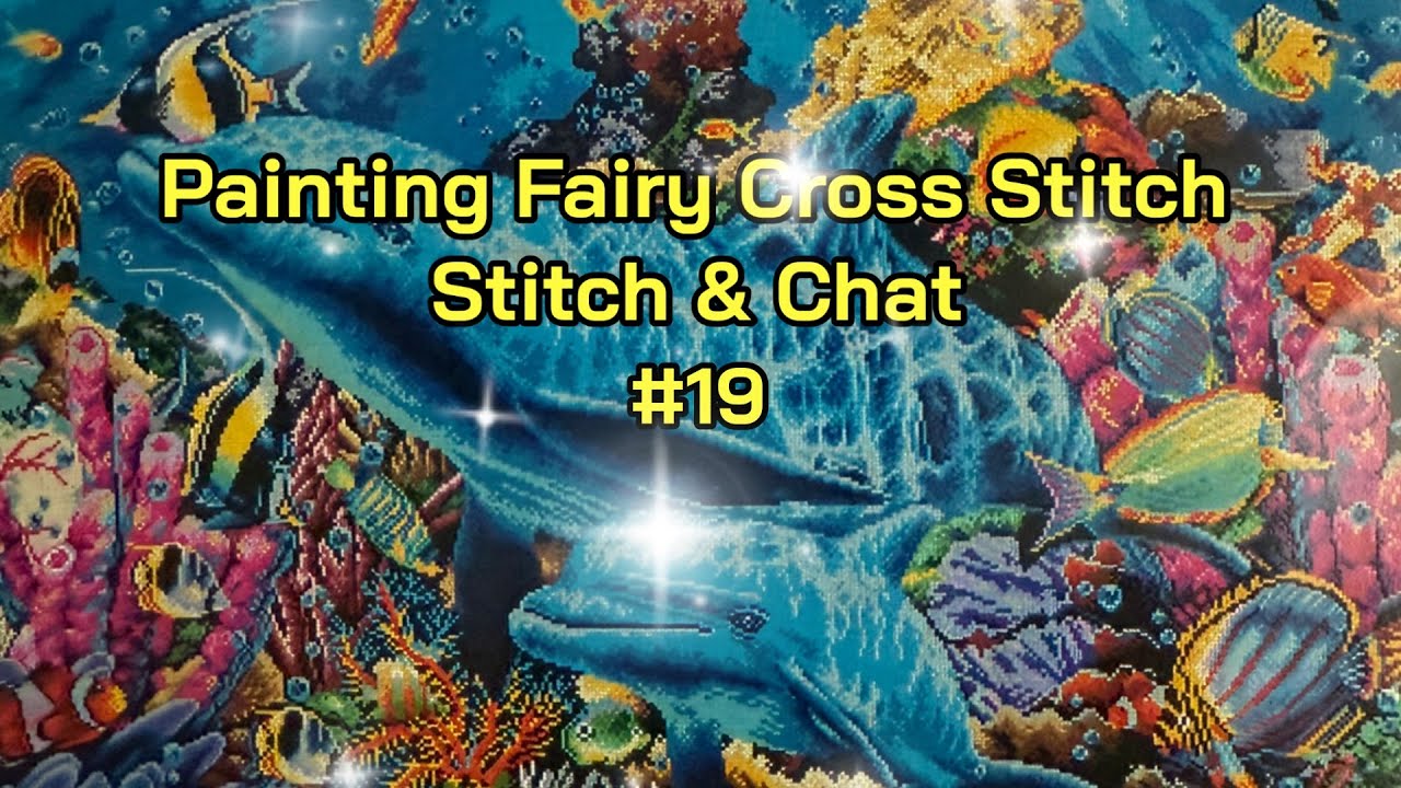 PF Подводный мир SAL 19 - #paintingfairy #salwithnataliya #salwithjeni #crossstitch #stitchalong