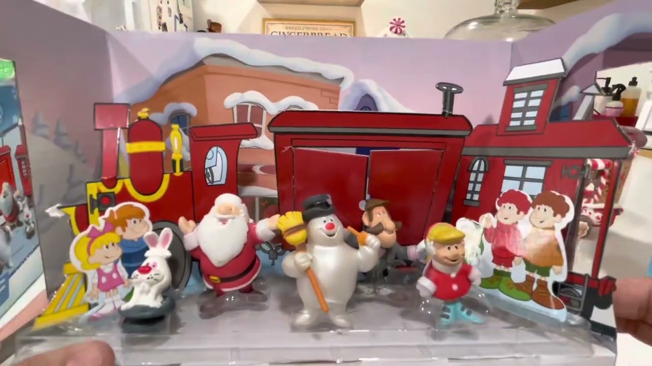 Forever Fun Frosty the Snowman Frosty’s Winter Ride and Frosty’s Winter Parade figures Toys R Us