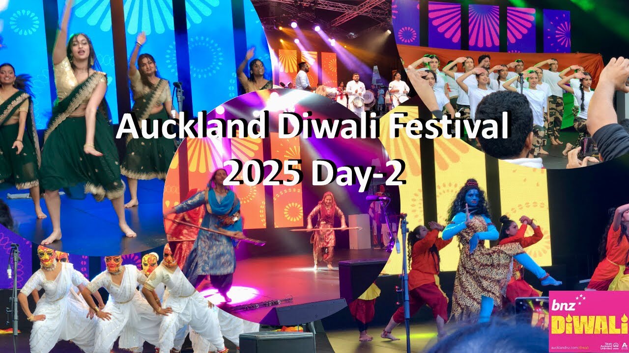 BNZ Auckland Diwali Festival 2025, Day-2 