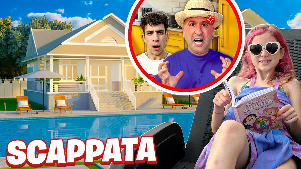 GIORGIA LITIGA CON CUGINO STEFANO SCAPPA DI CASA E VA A VIVERE DA SOLA NELLA NUOVA CASA