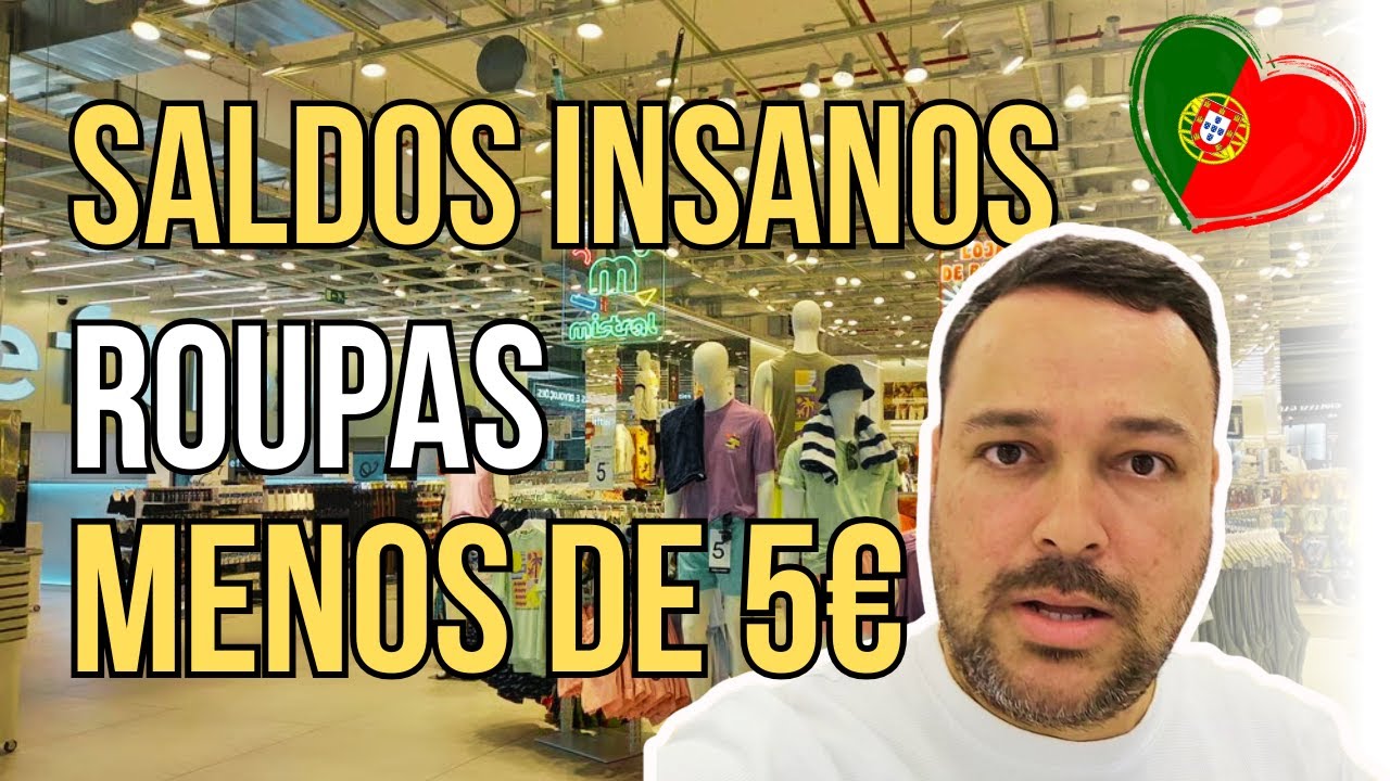 CHUVA DE SALDOS EM PORTUGAL! PREÇOS INACREDITÁVEIS NO NORTE SHOPPING | PORTO