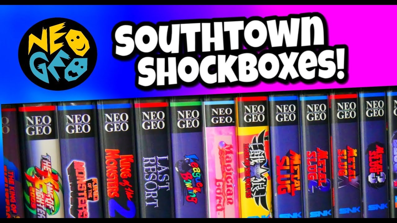 Southtown Neo Geo MVS Shockboxes!