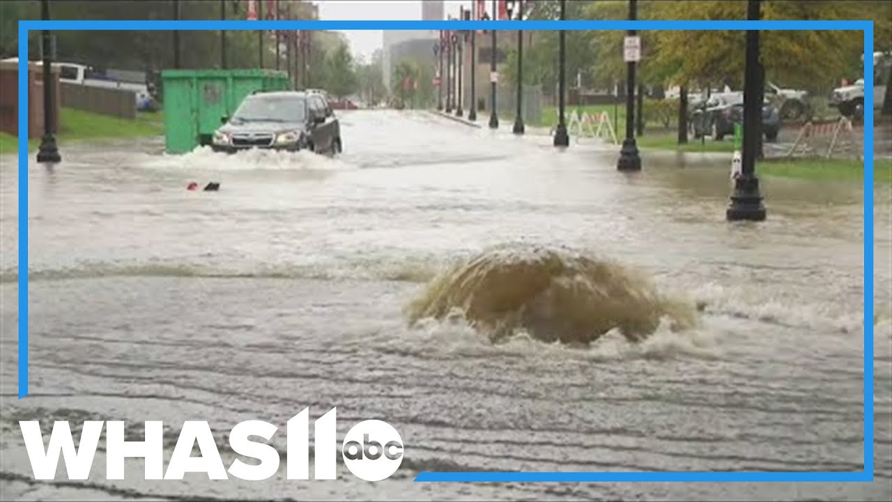 Louisville streets, neighborhoods impacted by flash flooding