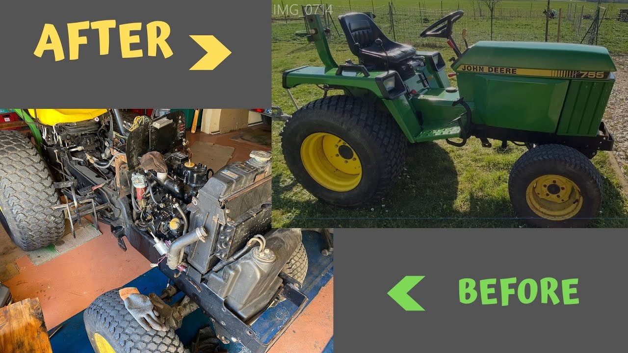 REVIVING A JOHN DEERE 755 IN 19 MINUTES!