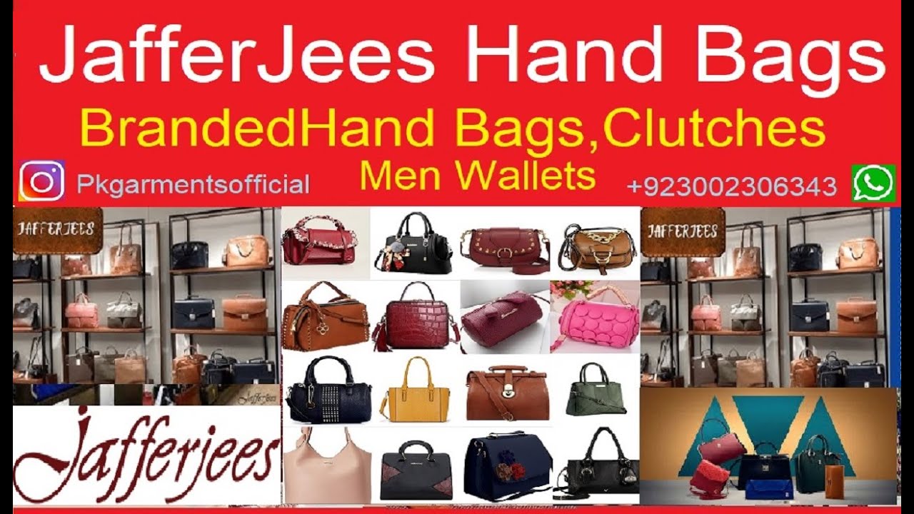 JafferJees Hand Bags Branded Collection | Jafferjees Goods Variety | Wallets, Clutches, Accessories