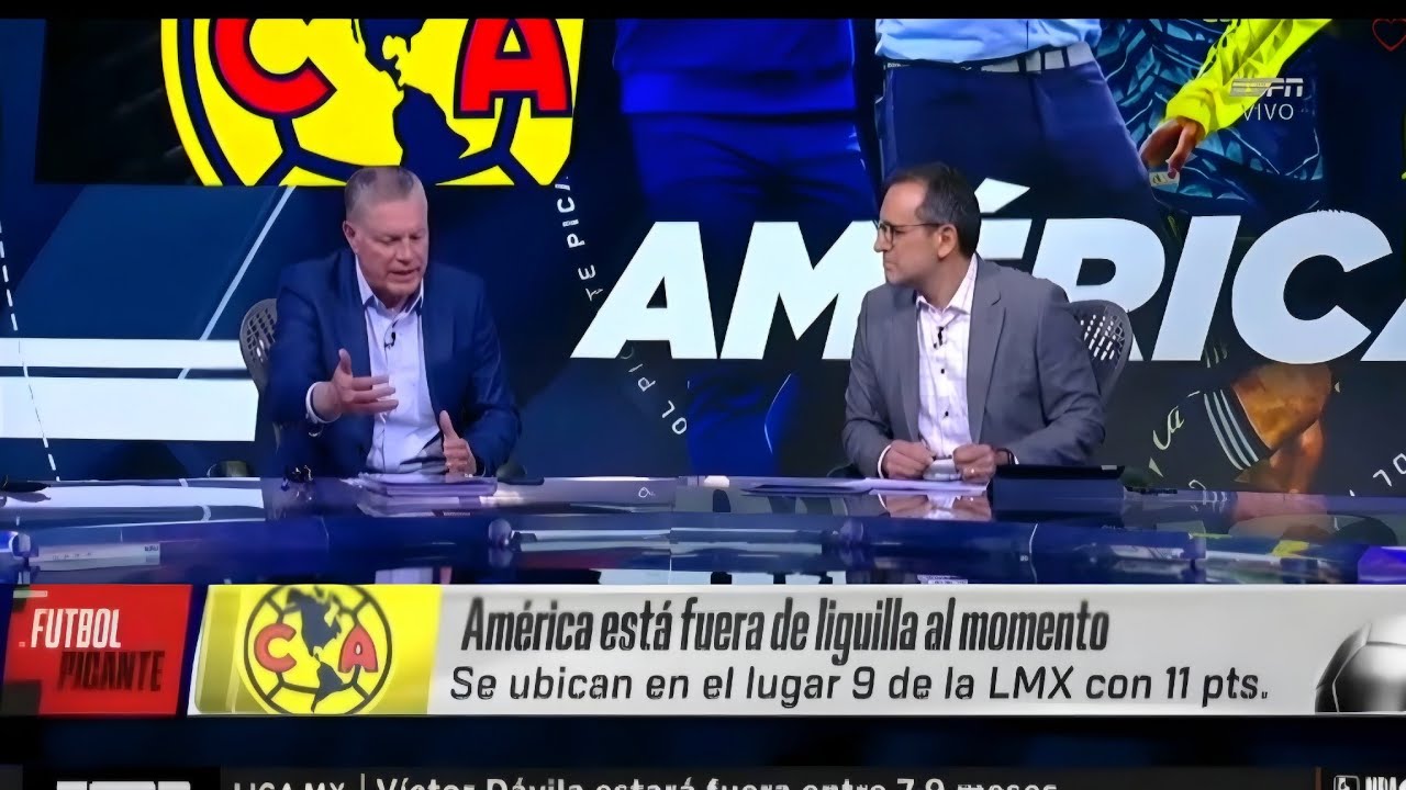 Reporte De América : LA CRISIS DE AMÉRICA | América está fuera de liguilla al momento