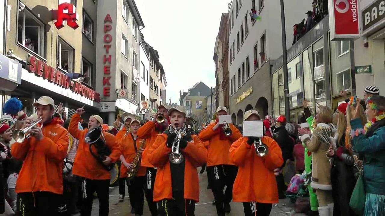 Bellebloazers @ Rosenmontagszug Köln