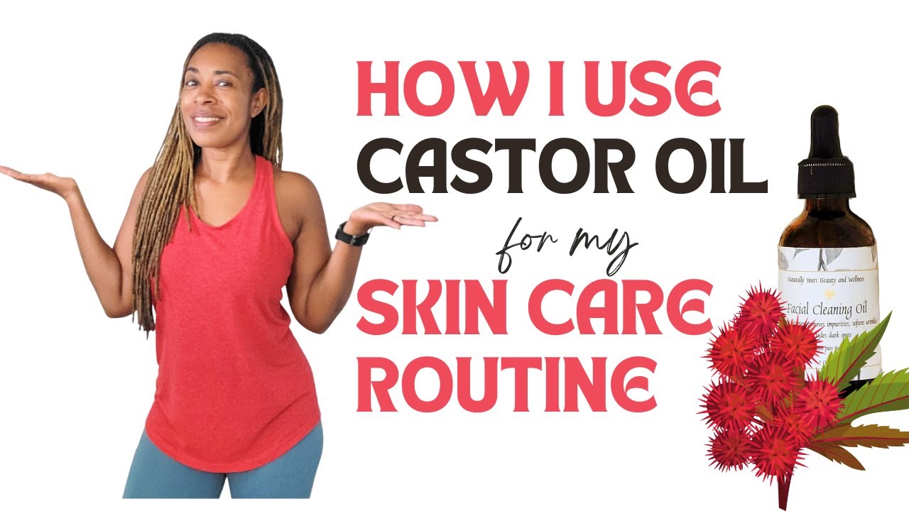 How I Use Castor Oil for Skin Care | Oil Cleansing Method |  Castor Oil For Facial Massage