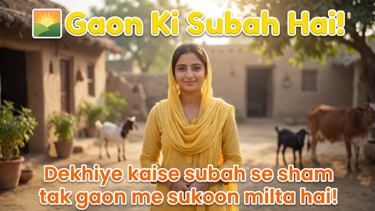 Gaon Ki Subah 🌄 | Subah Se Sham Tak Gaon Ka Sukoon | Village Life Vlog