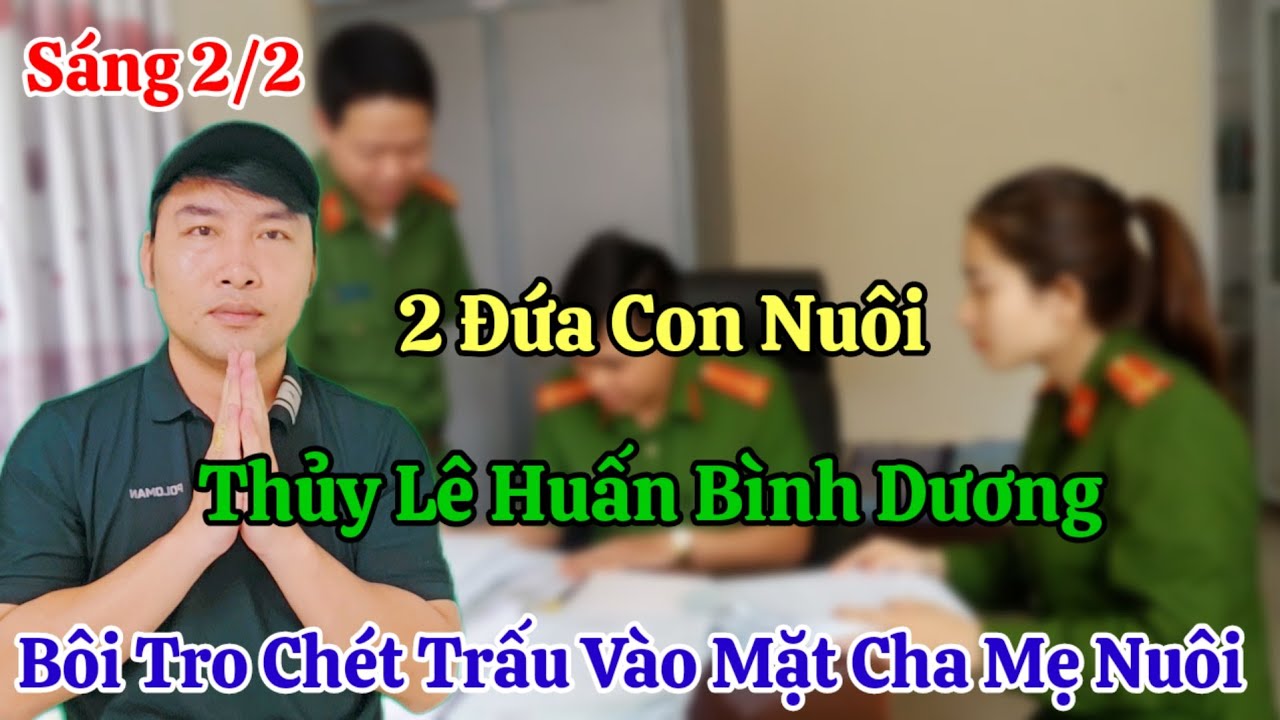 Sáng 2/2 Hai Đứa Con Nuôi Bôi Tro Chét Trấu Đẩy Cha Mẹ Nuôi Vào Đường Cùng