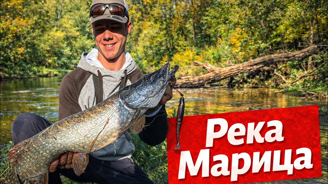 ГОЛЯМА РЕЧНА ЩУКА! Риболов на КЕФАЛ и ЩУКА на река Марица! 