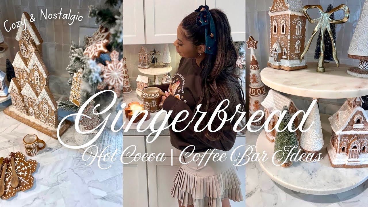 NEW 2025 CHRISTMAS HOT COCOA and COFFEE BAR IDEAS | COZY KITCHEN DECORATE WITH ME 