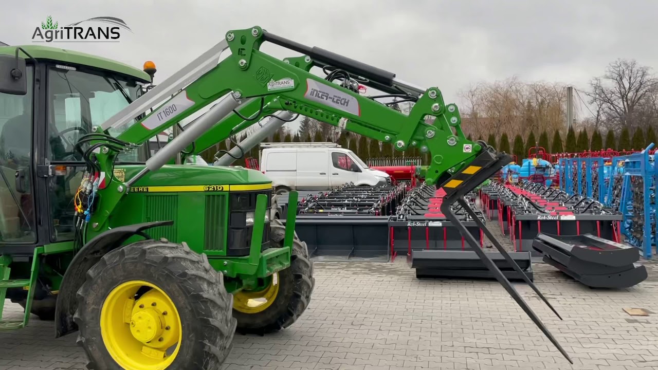 Nowy nabytek Ładowacz czołowy Inter-TECH IT1600s do John Deere Agritrans Maszrol TUR InterTech