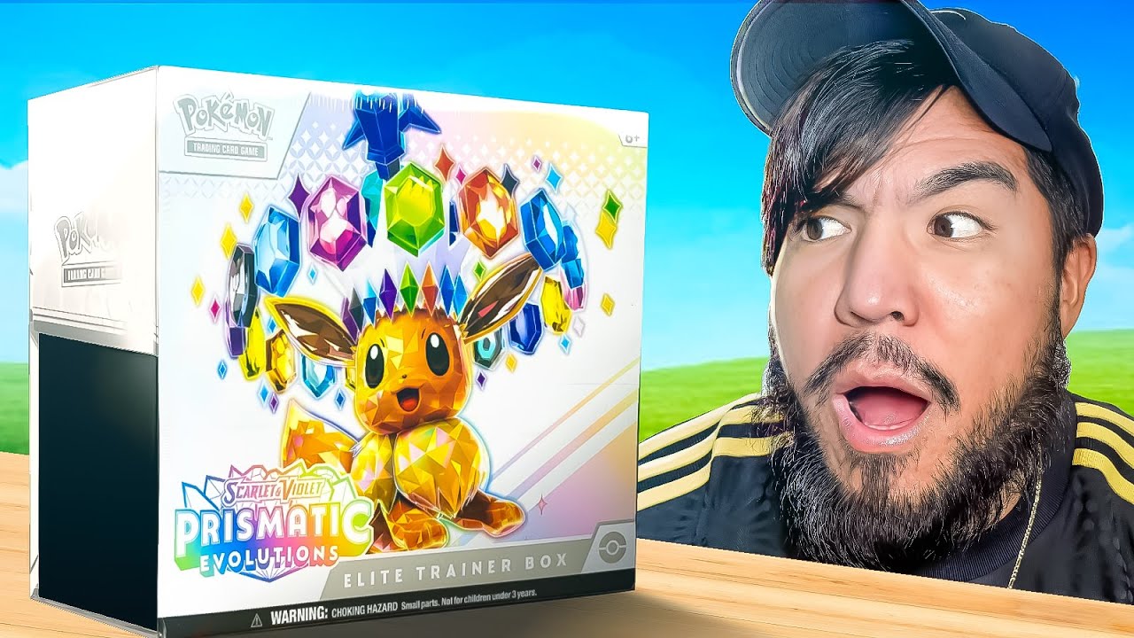 Opening a Prismatic Evolutions ETB!