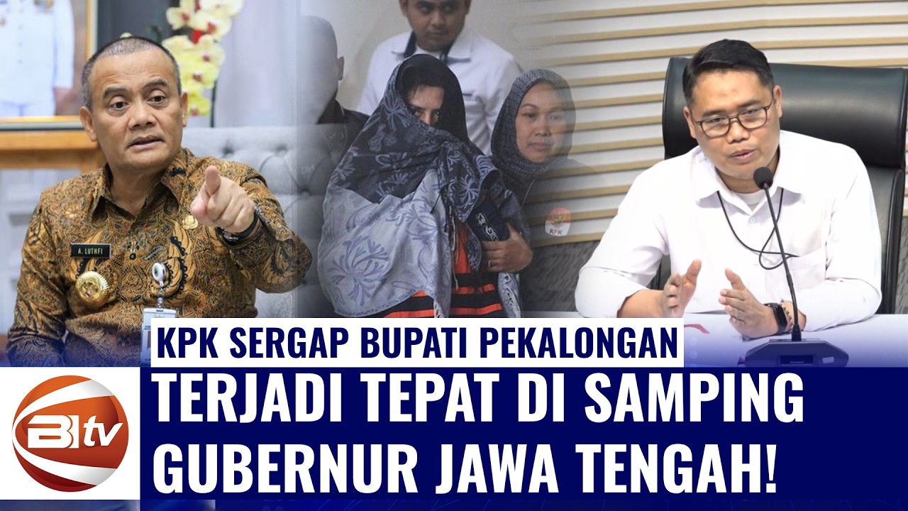 Geger OTT Jateng! KPK Tangkap Bupati Pekalongan Tepat di Depan Mata Gubernur Luthfi