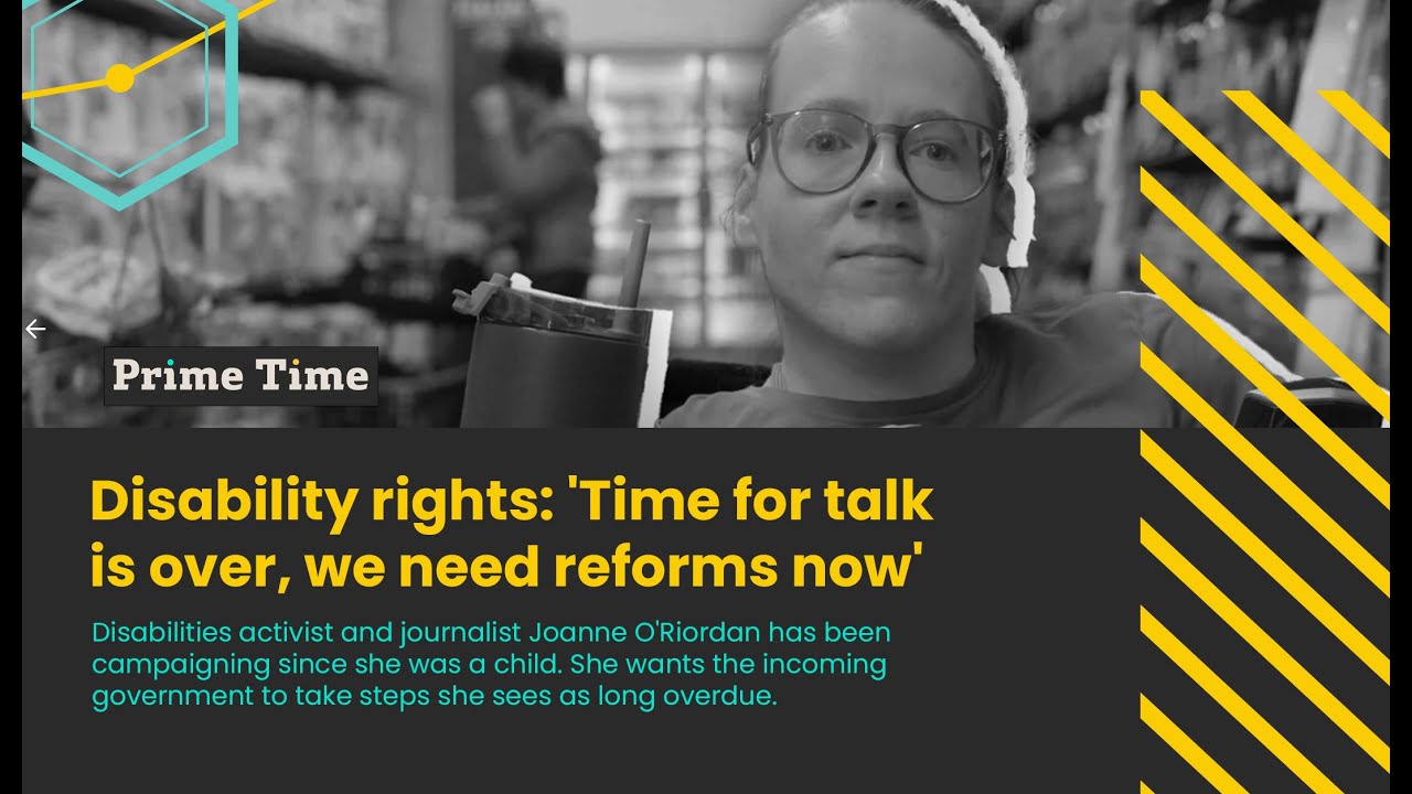 Disability rights: 'Time for talk is over, we need reforms now'