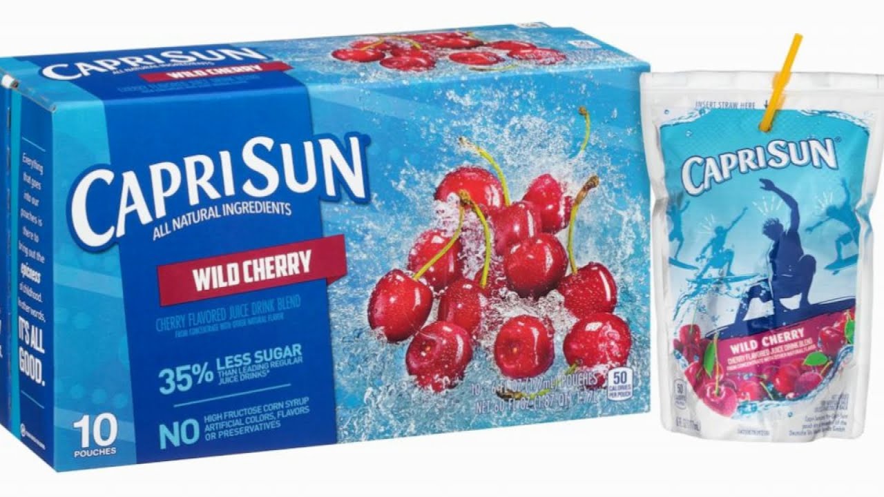 5,700 Cases of Wild Cherry Capri Sun Recalled by Heinz