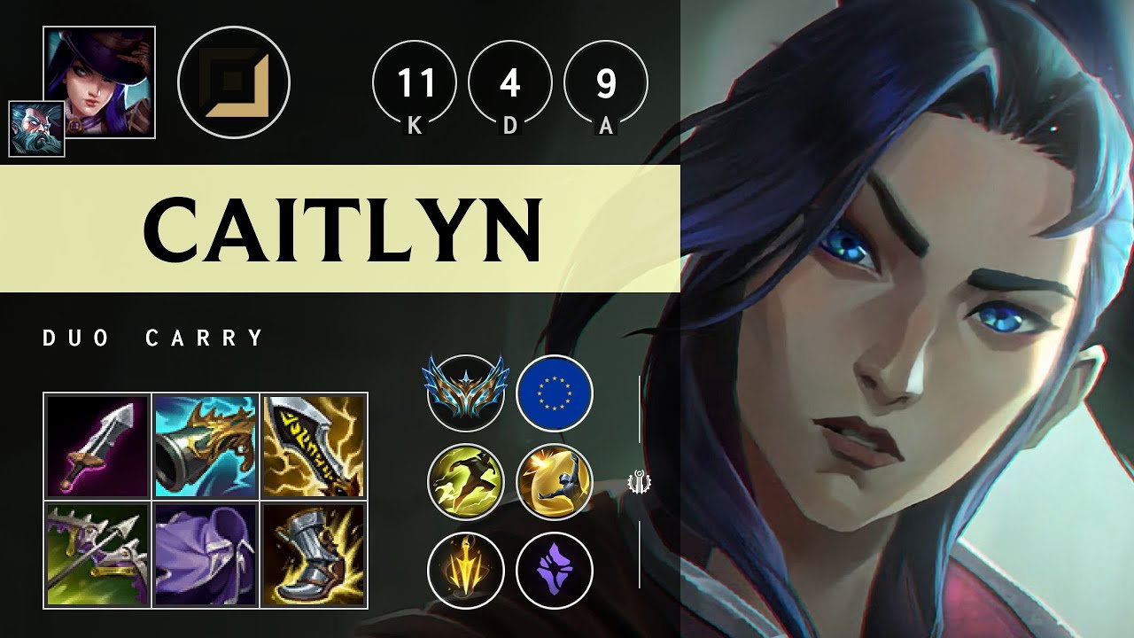 Caitlyn ADC vs Yunara - EUW Challenger Patch 25.20