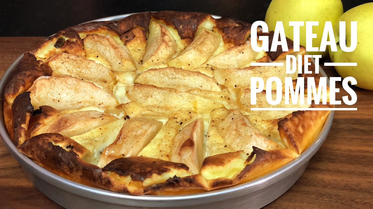RECETTE DIETE ! GATEAU Soufflé pommes et fromage blanc 😝