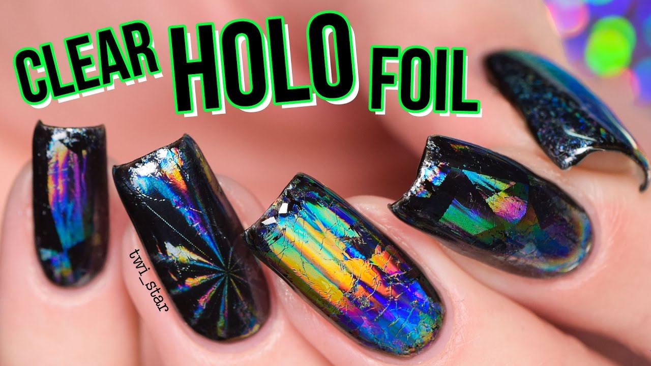 Holo Heaven! CLEAR Holographic Nail Foil