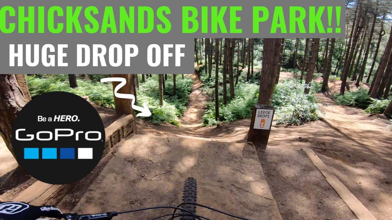 RIDING TRAILS AT CHICKSANDS BIKE PARK WAS SICK - GO PRO HERO 7 [4k] TREK SLASH 8