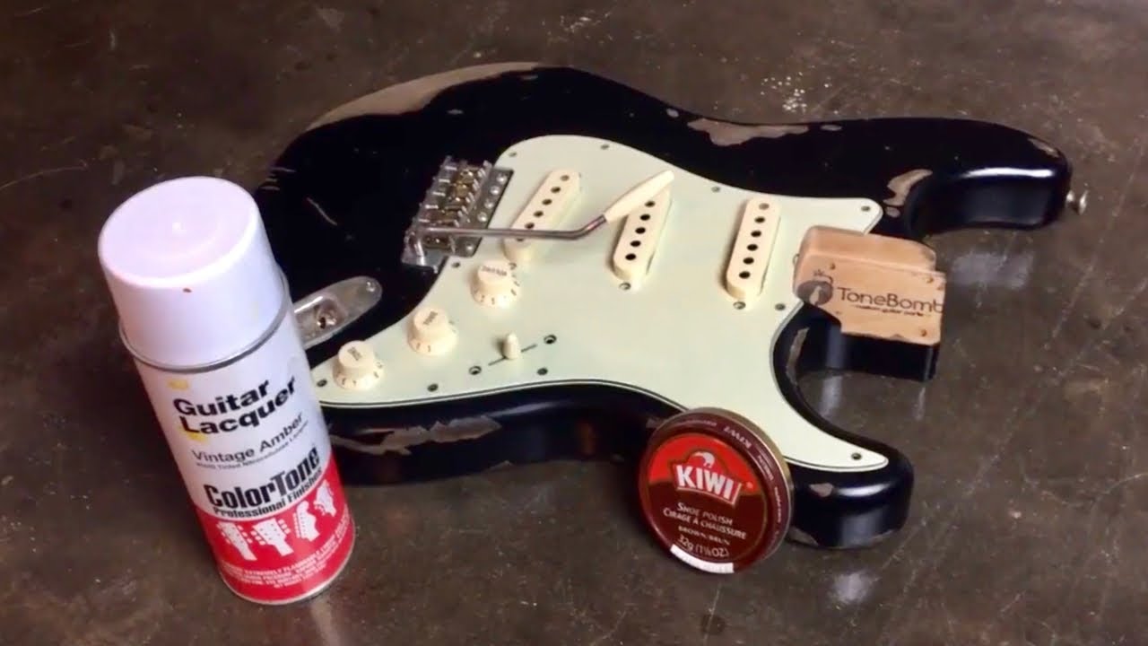 How to Relic a Pickguard & Other Plastic Parts