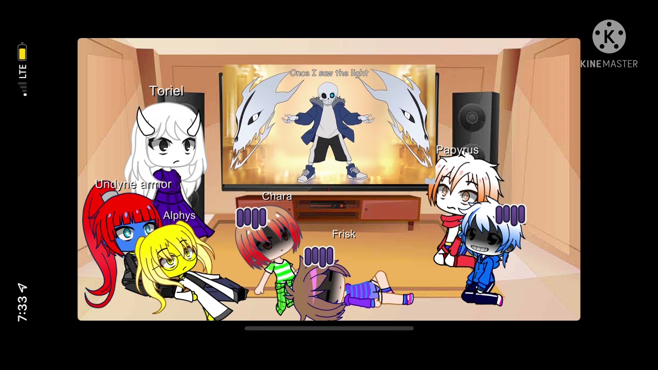 Undertale reacts to Megalovania Genocide package