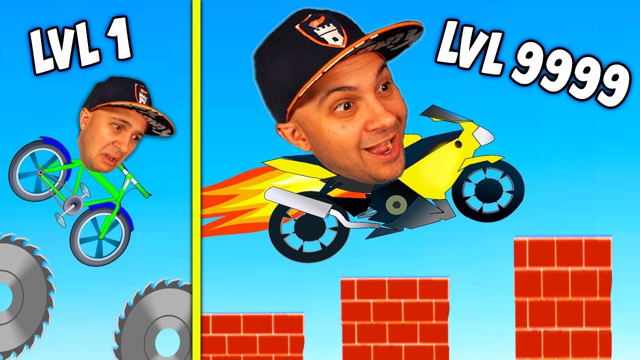 Evolving My Bike to Jump The BIGGEST RAMP!