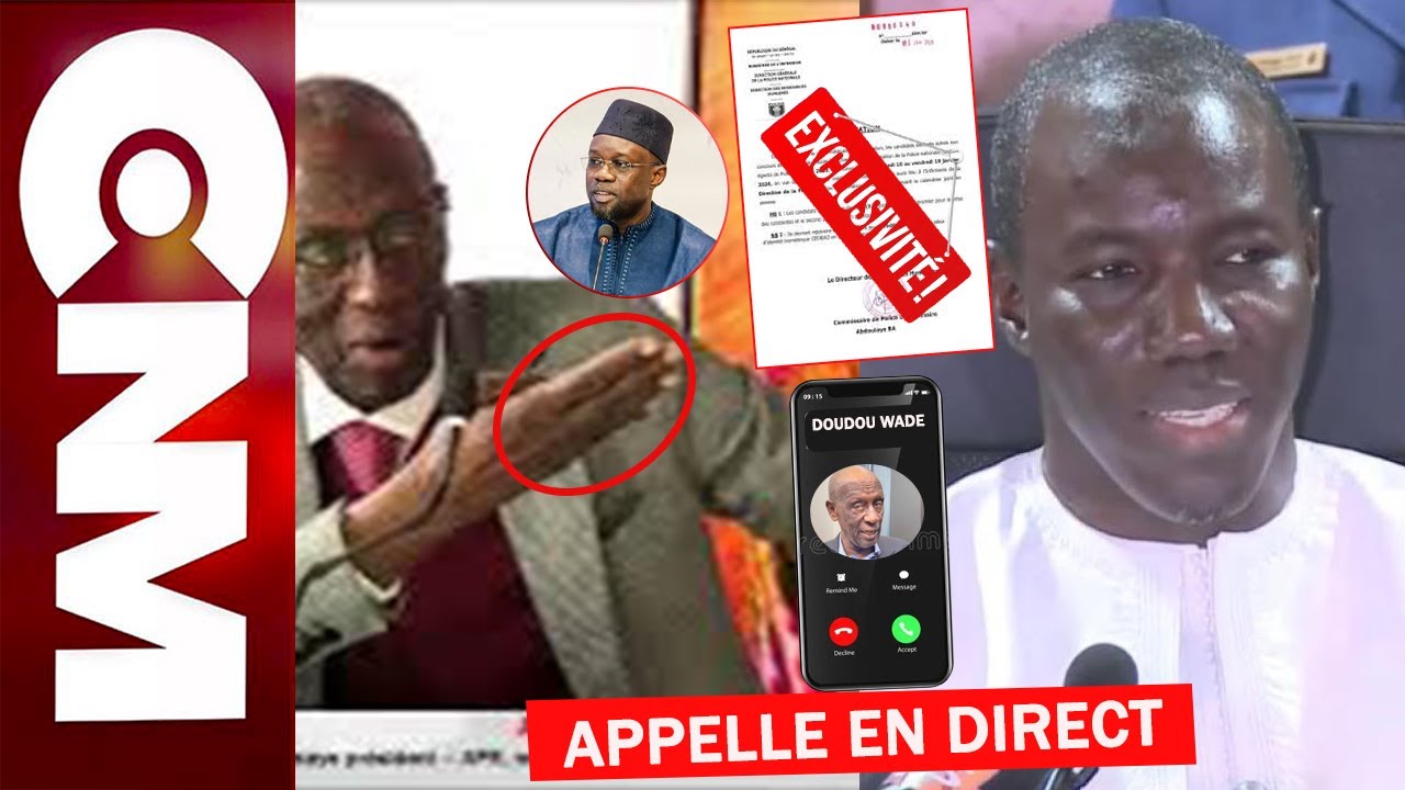 Dernières minutes  : Doudou Wade appelle en direct et Clot le débat en excluSIF 