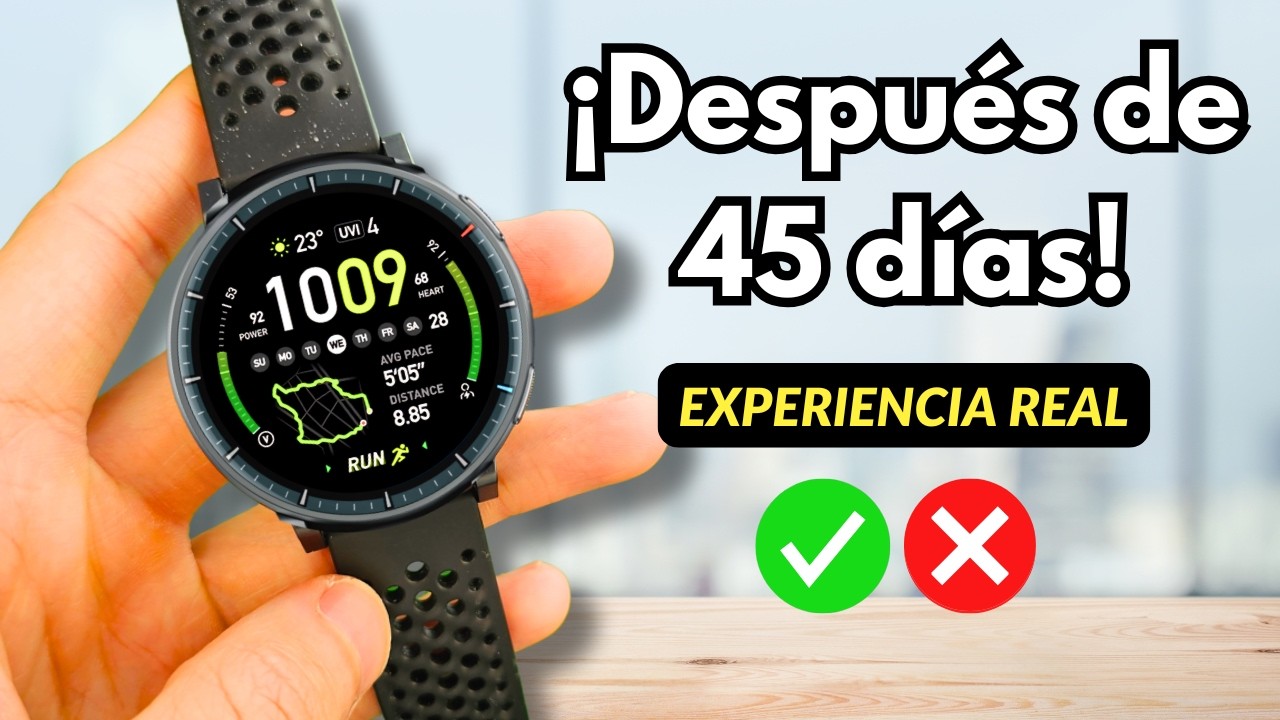 Tras casi 2 MESES con el Amazfit Active Max.. ¿LO RECOMIENDO? 🔥​