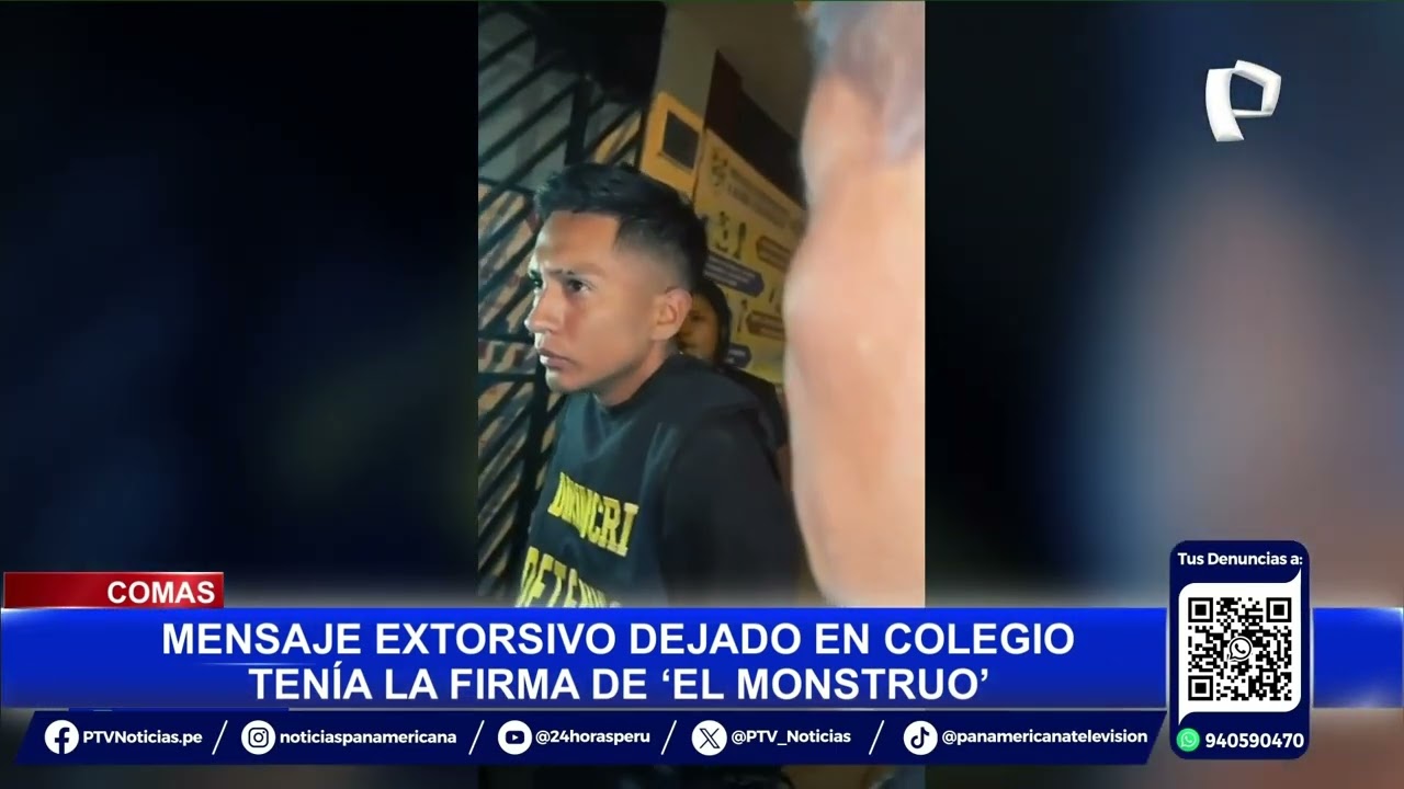 Colegios de Comas en la mira de extorsionadores: Cerca de 10 instituciones han sido amenazadas