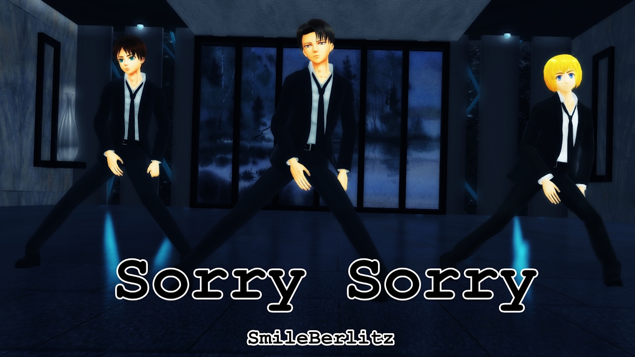 【進撃のMMD】Sorry Sorry