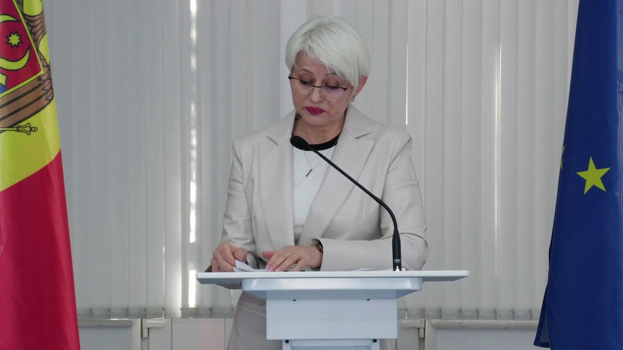 Conferința de presă organizată de Ministerul Educației și Cercetării al Republicii Moldova