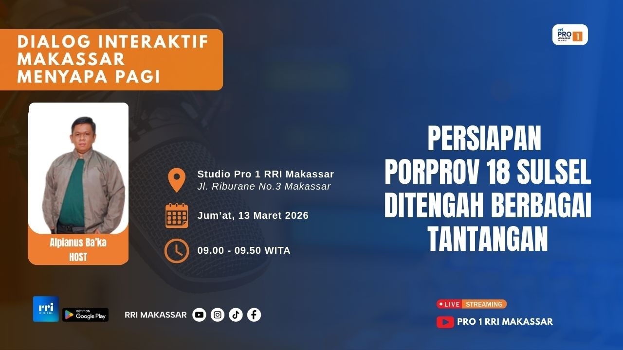 Persiapan Porprov 18 SulSel di Tengah Berbagai Tantangan - Jumat, 13 Maret 2026