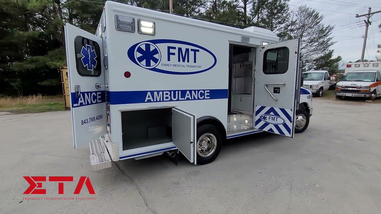 Family Medical Transport - Ford E350 McCoy Miller - Ambulance Remount