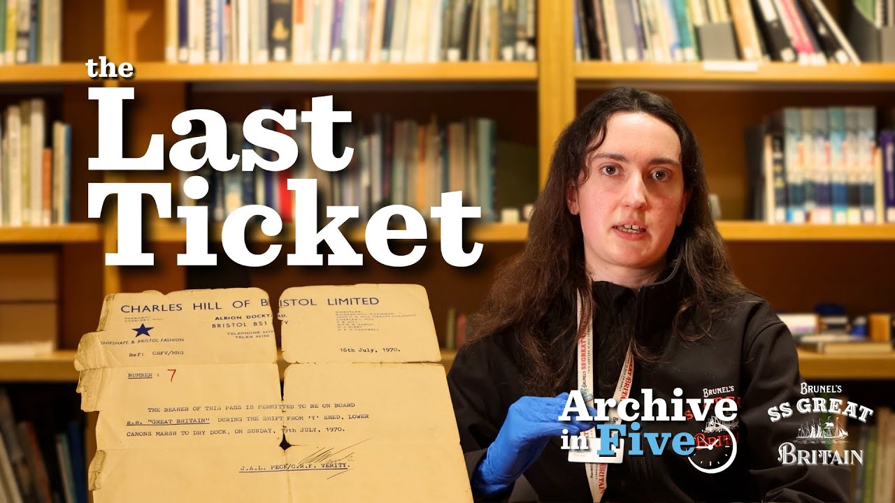 SS Great Britain's Last Passenger Ticket | Archive in Five