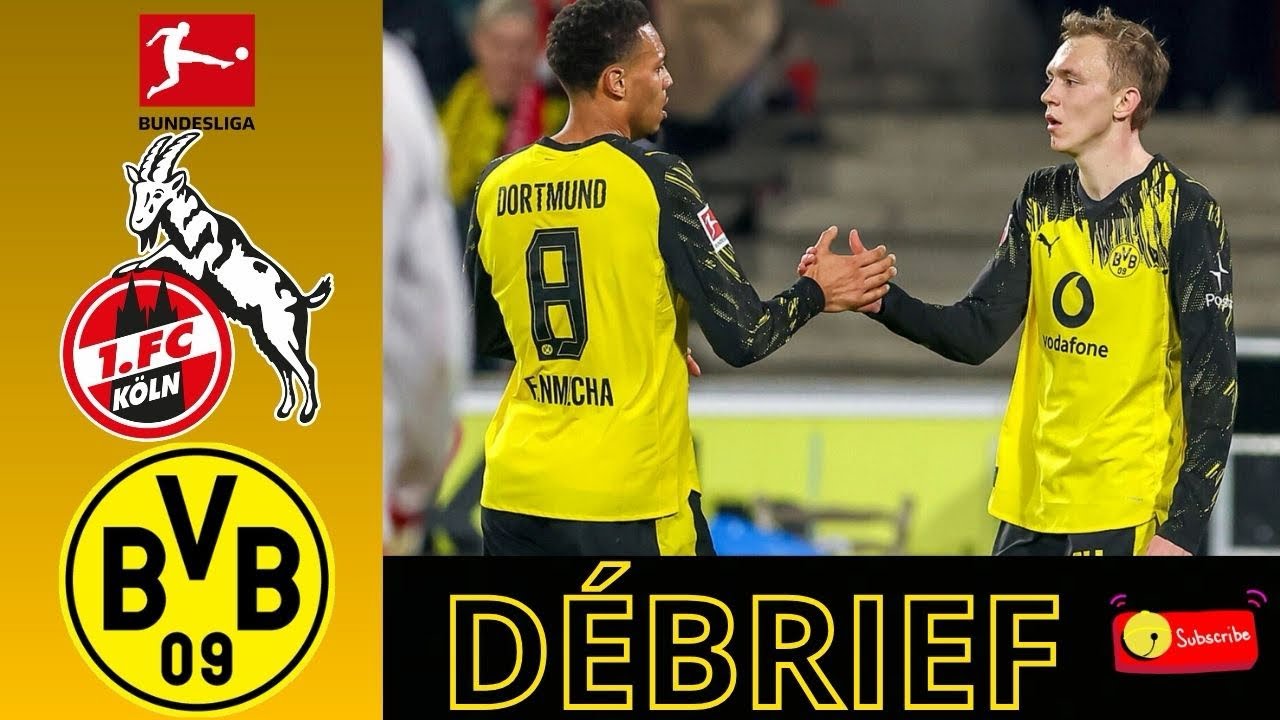2-1 – Le BVB s'impose à Müngersdorf … 
